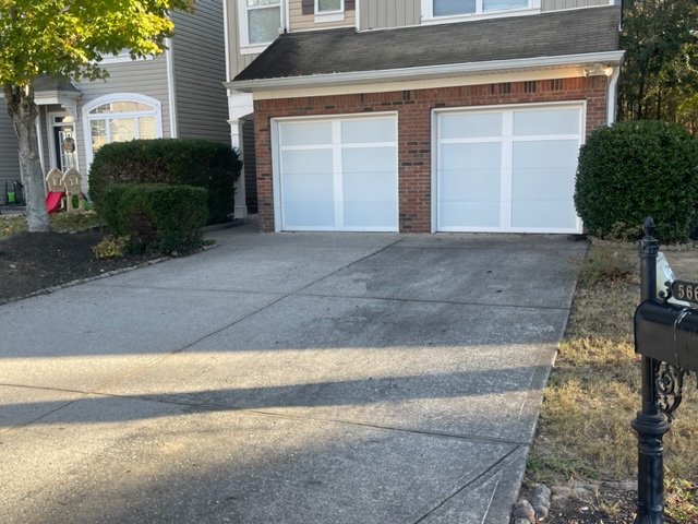 Moe Lawns of Milton, GA - Bush Trimming & Yard Cleanup AFTER